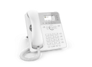 Snom D717 6-Line Desktop Sip Phone In White - No Psu Included - Wide Colour Tft Display - Usb