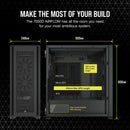 Corsair 7000D Airflow Tempered Glass Full Tower Black