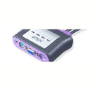 Aten 4-Port Ps2 Vga Cable-Built-In Kvm With Audio Support
