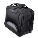 Port Manhattan Trolley Clamshell 15.6 Inch Laptop Bag - Sleek And Versatile In Black