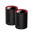 Cudy Dual Band 3000Mbps WiFi 6 Multi-Gigabit Mesh 2-Pack | M3000 (2-Pack)