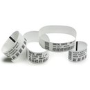 Zebra Wristband; Synthetic; 1X11In (25.4X279.4Mm); Dt; Z-Band Ultra Soft; Coated; Permanent Adhesive; Cartridge