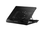 Cooler Master NotePal ErgoStand Lite 15.6" Notebook Cooler With Metal Mesh And 160mm Silent Cooling Fan And Adjustable 3X Different Positions - Black Colour