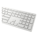 Dell Pro Wireless Keyboard and Mouse - KM5221W - US International (QWERTY) - White