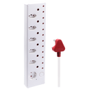 Switched Medium Surge 12-Way Multiplug 0.5m