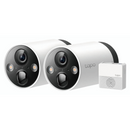 TP-Link Tapo C420S2 2K Smart Wire-Free Security Camera, 2 Camera System