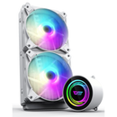 darkFlash DX240 V2.6 Liquid CPU Cooler - White