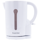 Elektra 1.7l Plastic Kettle - White - Cordless