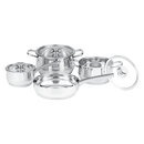 Legend Master Chef 7 Piece Stainless Steel Cookware Set