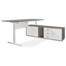 Everfurn Premium Miami Height Adjustable Desk Box 4 of 4