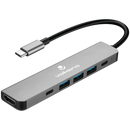 Volkano Expand Series 6-in-1 Type-C Hub
