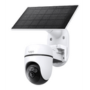 Solar-Powered Pan/Tilt Security Camera Kit