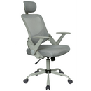 Everfurn Silicon Ergo Office Chair - Grey