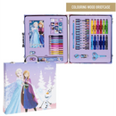 42 PIECE COLOURING STATIONERY BRIEFCASE- FROZEN