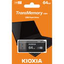 Kioxia U301- 64GB USB 3.2-GEN1-BLK