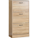 Everfurn Luma Shoe Cabinet - Compact - Oak