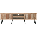 Everfurn Vernice TV Stand - 1800w with Two Cupboards