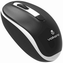 Volkano Jade Series Wireless Mouse - Black with White