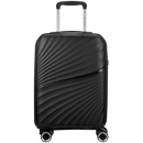 Travelwize Quartz PP 76cm 4-Wheel Spinner Luggage - Black