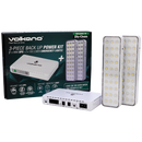Volkano Backup Power Kit - Mini UPS + 2 150-Lumen Emergency Lights
