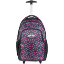 Volkano Winner Black Hearts Trolley Backpack - Black