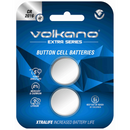 Volkano Extra Series CR2016 Pack of 2 Batteries