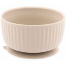 Silicone Suction Bowl - Ivory