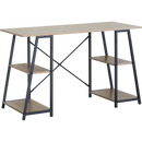 Everfurn Jordan Office Desk with 4 Shelves