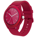 Volkano Splash Series Round Smartwatch - Red