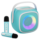 Volkano Kids SingMate Series Bluetooth Speaker with 2 Wireless Microphones - Mint