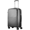 Travelwize Quartz PP 66cm 4-Wheel Spinner Luggage - Silver