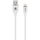 Volkano Flexi Series USB to MFI Lightning 1.5m 5v 2.4a 12w - White
