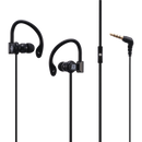 Bounce Break Series Hook-On Earphones - Black