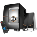 VolkanoX Comet Series 2.1 Speaker - Black with USB/Micro SD and Bluetooth