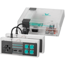 VX Gaming Classic 2.0 Series Game Station with 2 Controllers - Clear