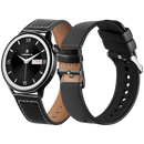 Volkano Forte Series Smart Watch with Leatherette Strap