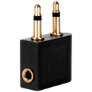 Volkano Aero Series Aux Stereo Adapter - Black
