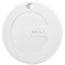 MiTag Apple-Compatible Tag with Leather Keychain Accessory - 1 Pack