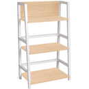 Everfurn Orchid Bookshelf with Powder-Coated Steel Frame