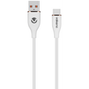 Volkano Flexi Series USB to Type-C 2.5m 30w - White