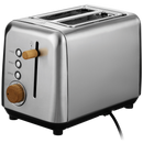 Boden Stark Anson Collection 2-Slice Stainless Steel Toaster