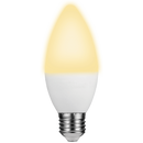 Switched 5w Candle LED Light Bulb E27 - Warm White