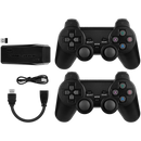 4K VX Game Console with Wireless Controllers - Black