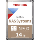 Toshiba N300 NAS Hard Drive 14tb 3.5in SATA 7200rpm 512mb CMR