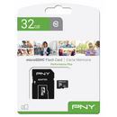 PNY 32GB microSDHC UHS-I Class 10 Memory Card (100MB/s Read)