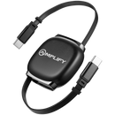 Amplify Revo Series USB C to USB C Retractable Cable Fast Charging Cable