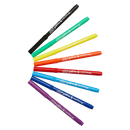 Spiderman 8 Primary Colour Fibre Markers Multi