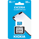 Kioxia 32GB Micro SDHC- UHS-1 Read 100MBs CL10