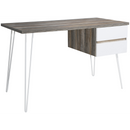 Everfurn Noble Desk with Two Drawers
