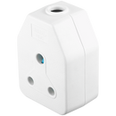 Ellies Double Janus Coupler - White